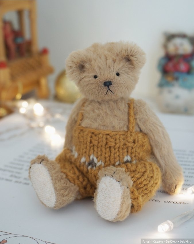 Мишка Энди 🎄🧸 — Авторские мишки Тедди и друзья: фото (фото 5)