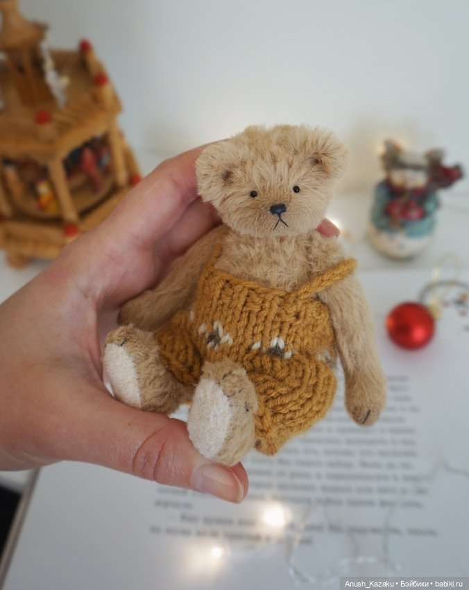 Мишка Энди 🎄🧸 — Авторские мишки Тедди и друзья: фото (фото 8)