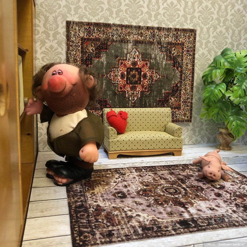 Обзавелись мебелями — Винтажные куклы ГДР (Немки): Бигги (фото 4)