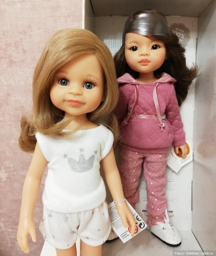 Шарнирная Paola Reina, сравнение со стандартным телом