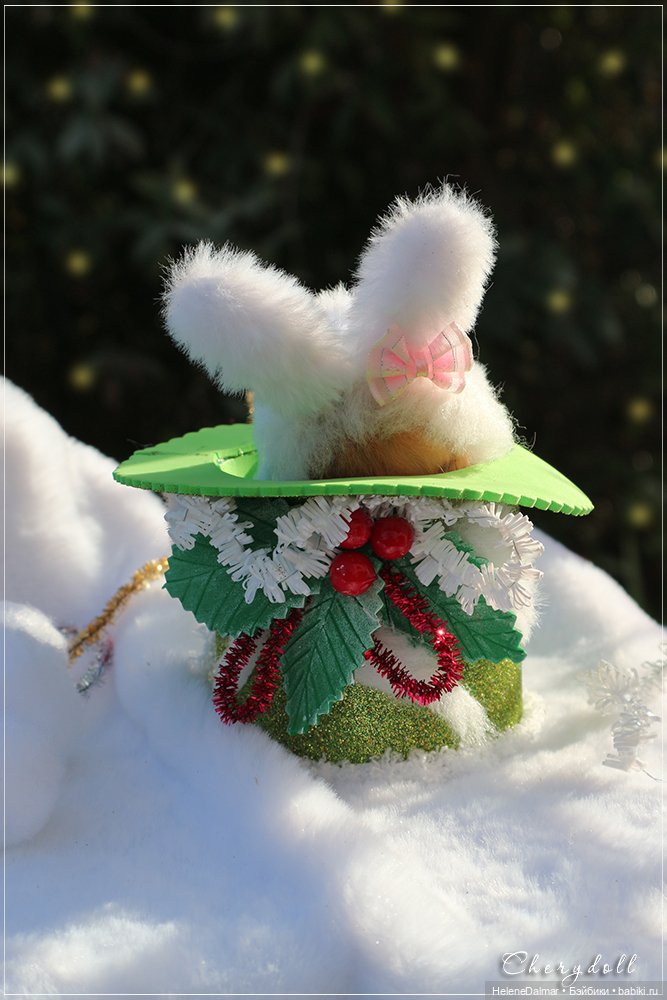 Новогодний зайка — Одежда и обувь для кукол своими руками: фото (фото 2)