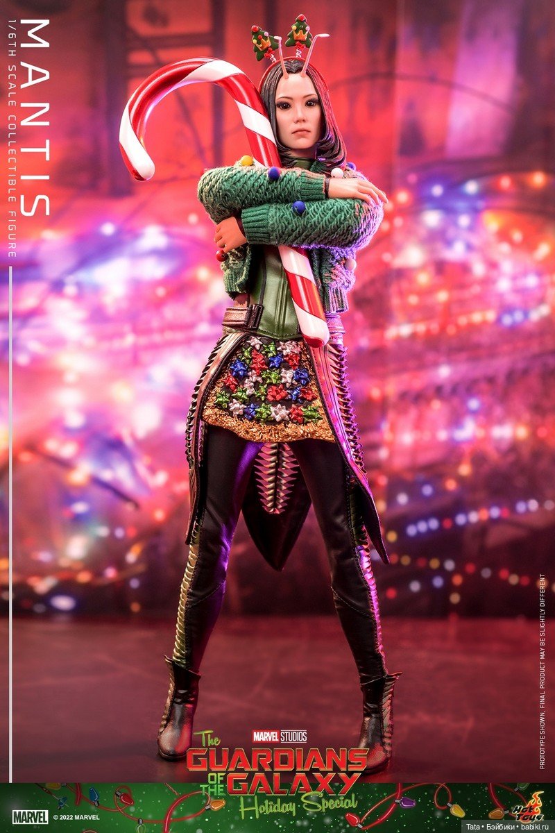 Hot Toys - Мантис в масштабе 1/6 по мотивам короткометражного фильма «Стражи Галактики: Праздничный спецвыпуск»