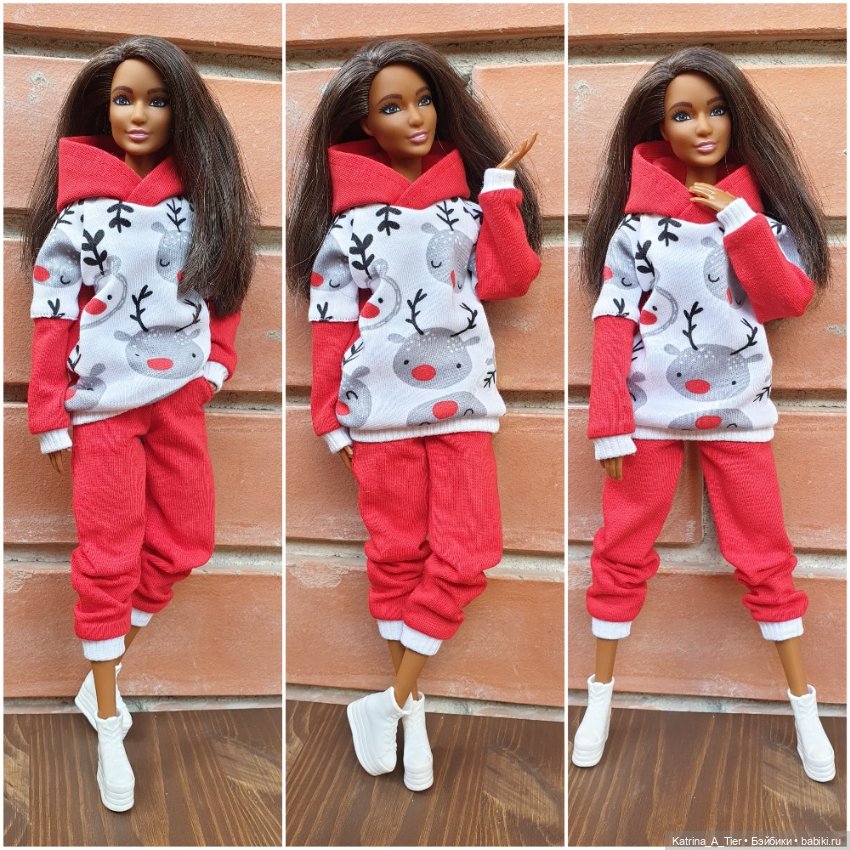 Новогоднее — Одежда и обувь для кукол своими руками: фото