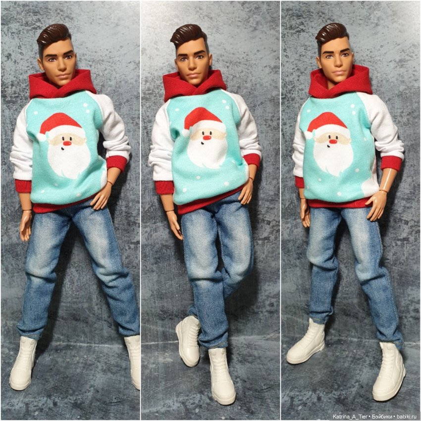 Новогоднее — Одежда и обувь для кукол своими руками: фото (фото 6)