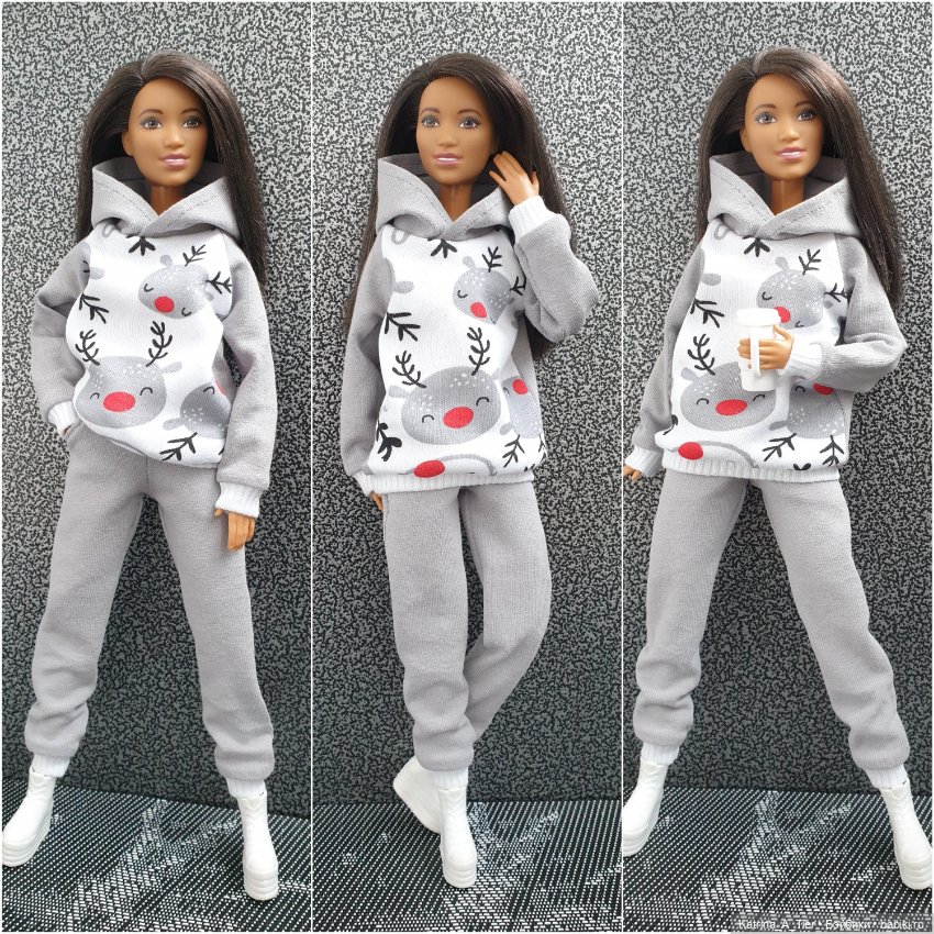 Новогоднее — Одежда и обувь для кукол своими руками: фото (фото 9)