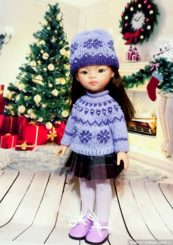 Фотосессия на красивом новогоднем фотофоне (фото 10)