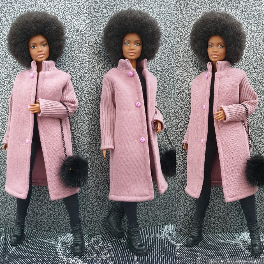 Аэлита. Пальто — Одежда и обувь для кукол своими руками: фото (фото 3)