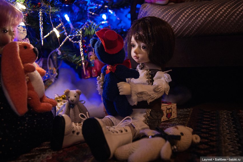 Новогодняя сказка — Фотоистории с куклами BJD (БЖД): сериалы