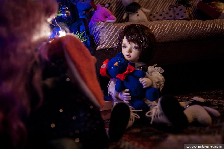 Новогодняя сказка — Фотоистории с куклами BJD (БЖД): сериалы