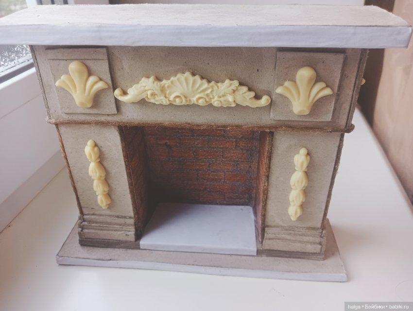 Камин — Аксессуары для кукол своими руками: идеи (фото 5)