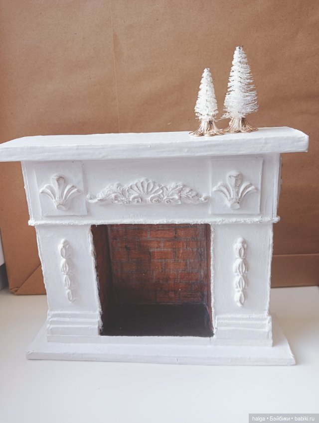 Камин — Аксессуары для кукол своими руками: идеи (фото 6)