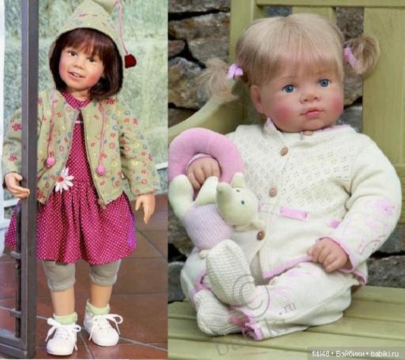 Авторские куклы Дорис Станнат