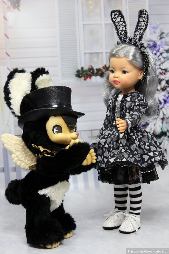 Черные зайчики — Куклы Paola Reina (Паола Рейна): новинки (фото 4)