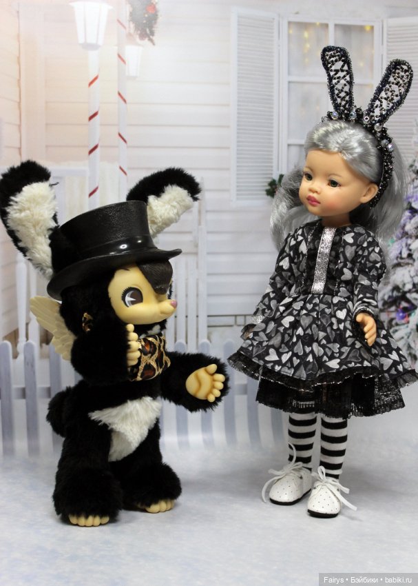 Черные зайчики — Куклы Paola Reina (Паола Рейна): новинки