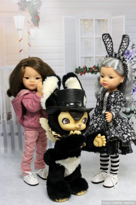 Черные зайчики — Куклы Paola Reina (Паола Рейна): новинки (фото 5)