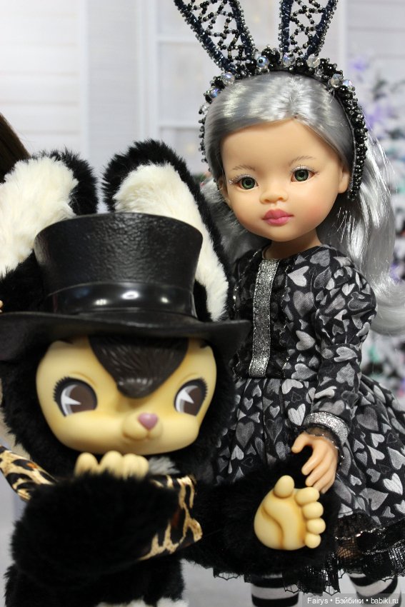 Черные зайчики — Куклы Paola Reina (Паола Рейна): новинки (фото 9)
