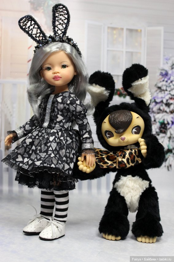 Черные зайчики — Куклы Paola Reina (Паола Рейна): новинки
