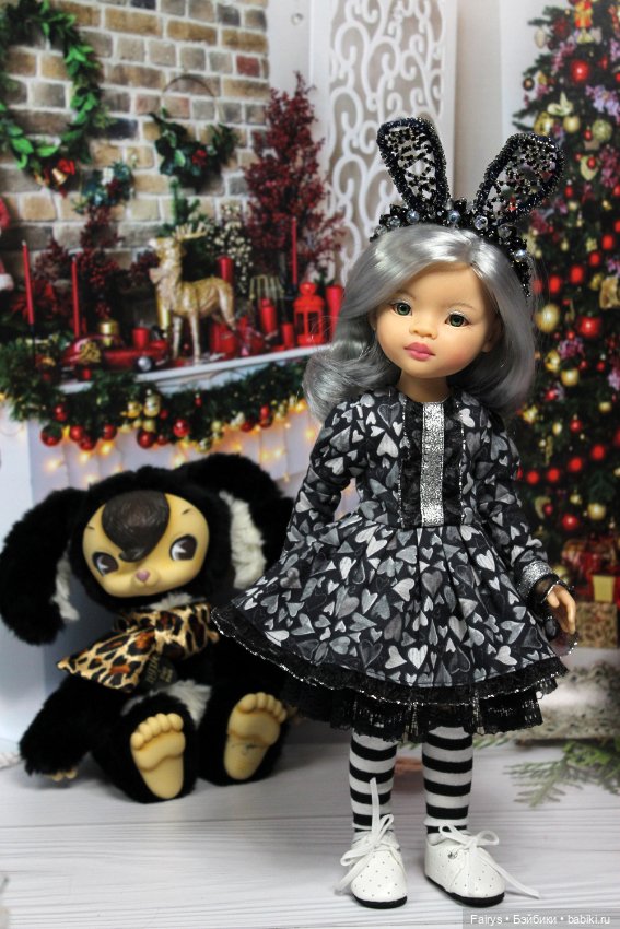 Черные зайчики — Куклы Paola Reina (Паола Рейна): новинки