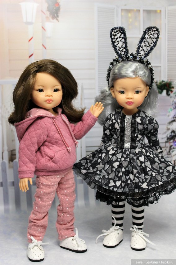 Черные зайчики — Куклы Paola Reina (Паола Рейна): новинки