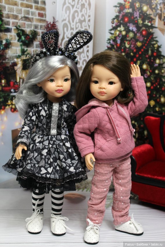 Черные зайчики — Куклы Paola Reina (Паола Рейна): новинки