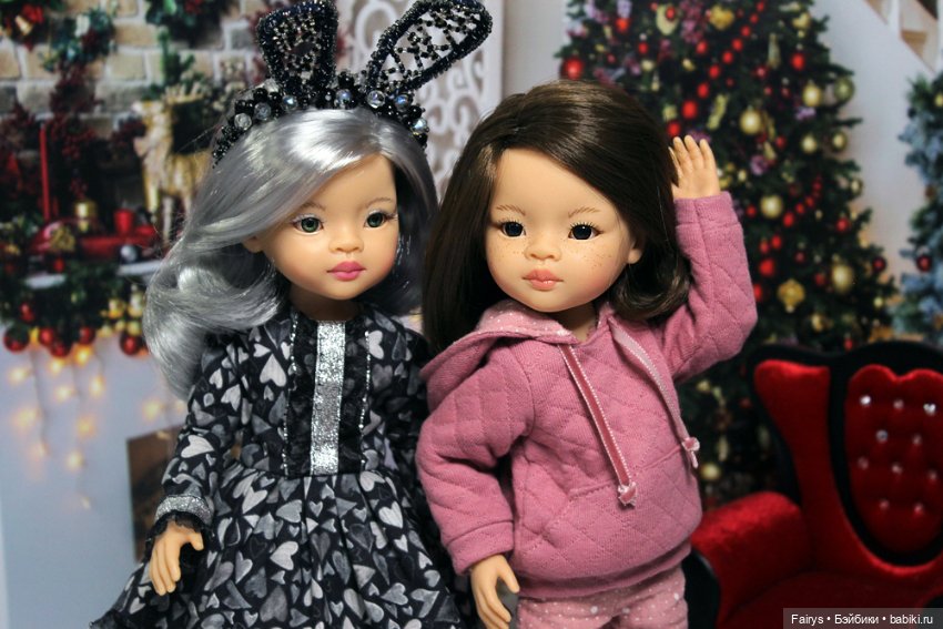 Черные зайчики — Куклы Paola Reina (Паола Рейна): новинки