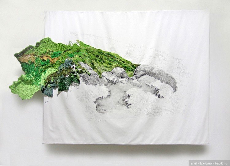 Восхитительная двумерная вышивка от автора Анна Тереза Барбоса (Ana Teresa Barboza) (фото 6)