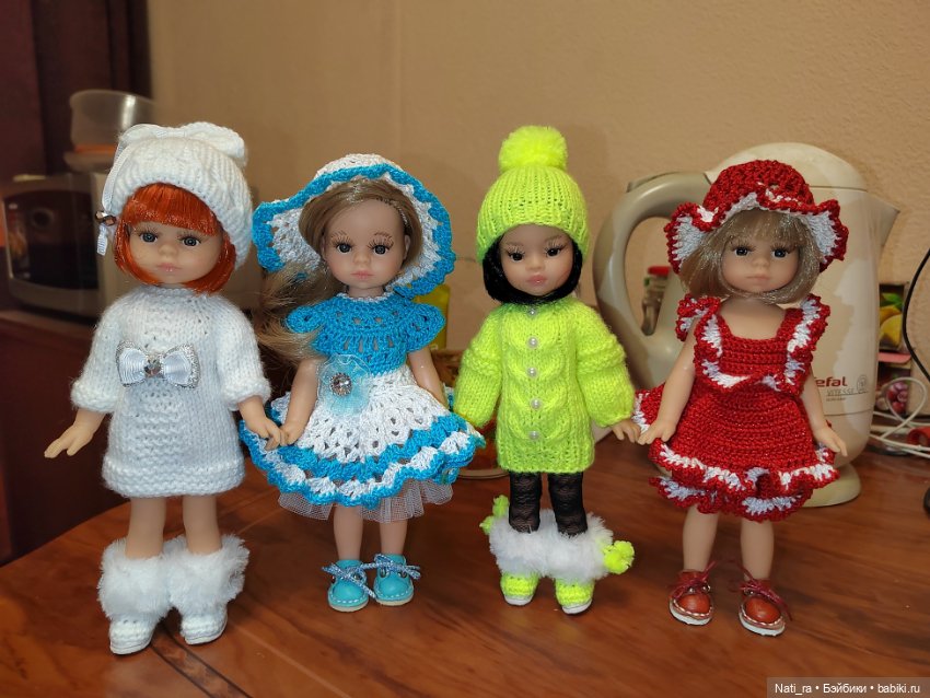 Вязаные обновки для мини Паолок (фото 3)