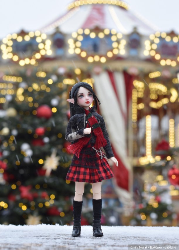 Мечты в зимний день — ООАК и репейнт игровых кукол: Bratz (фото 6)