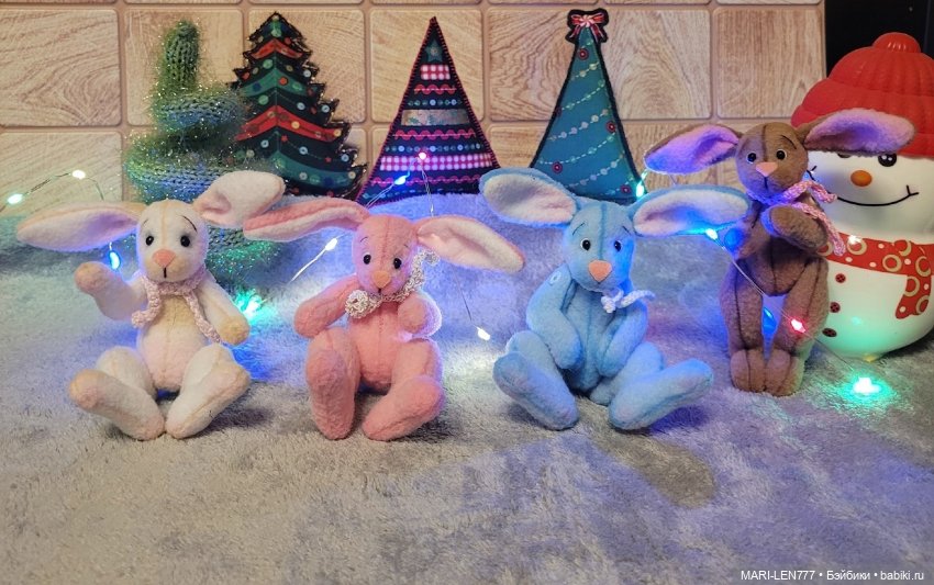 Такие разные Зайчата - Символ 2023 года (фото 2)