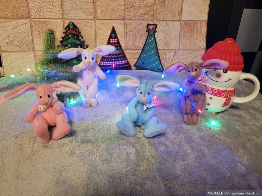 Такие разные Зайчата - Символ 2023 года (фото 3)