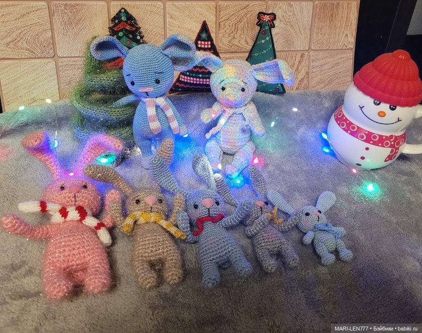 Такие разные Зайчата - Символ 2023 года