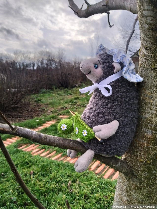 Моя овечка🐑 — Вязаные игрушки и амигуруми: крючком (фото 10)