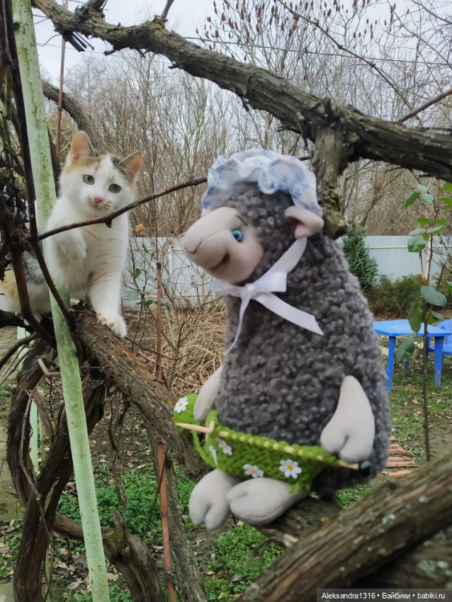 Моя овечка🐑 — Вязаные игрушки и амигуруми: крючком (фото 3)