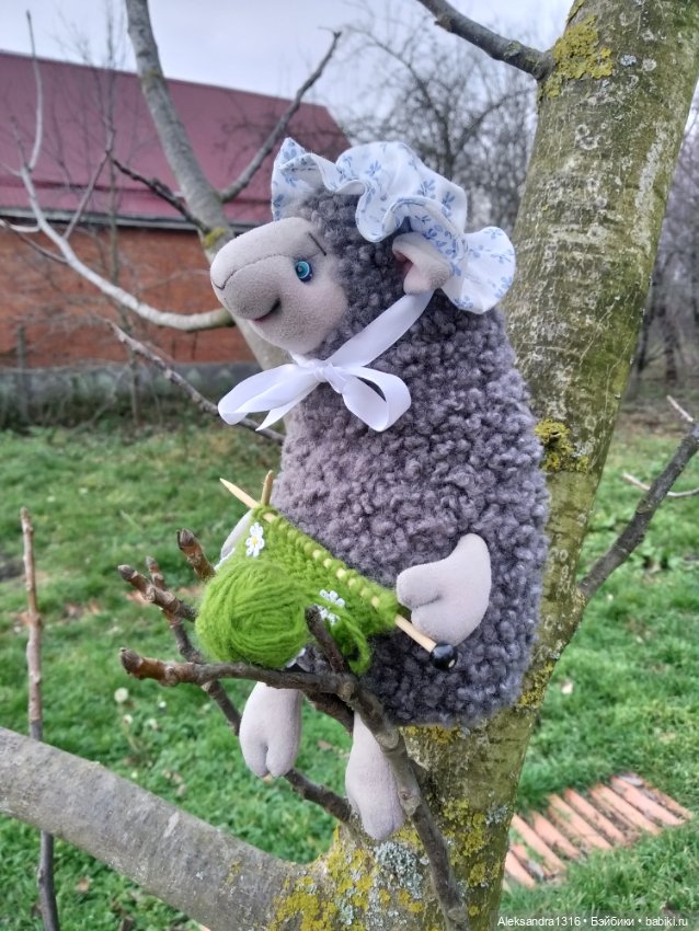 Моя овечка🐑 — Вязаные игрушки и амигуруми: крючком