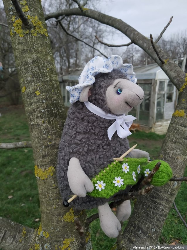 Моя овечка🐑 — Вязаные игрушки и амигуруми: крючком