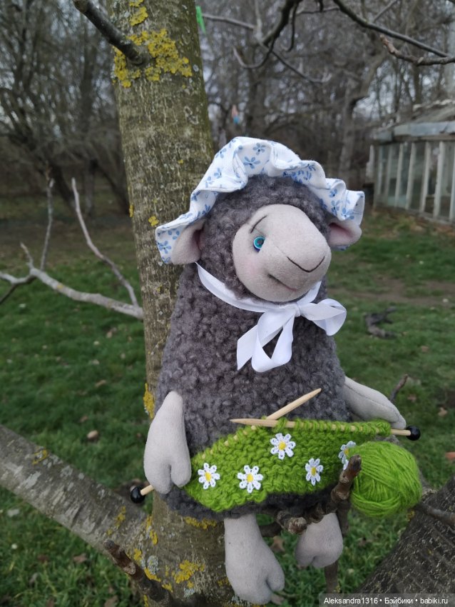 Моя овечка🐑 — Вязаные игрушки и амигуруми: крючком