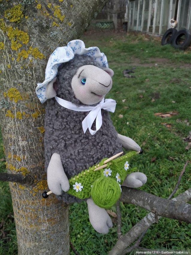 Моя овечка🐑 — Вязаные игрушки и амигуруми: крючком
