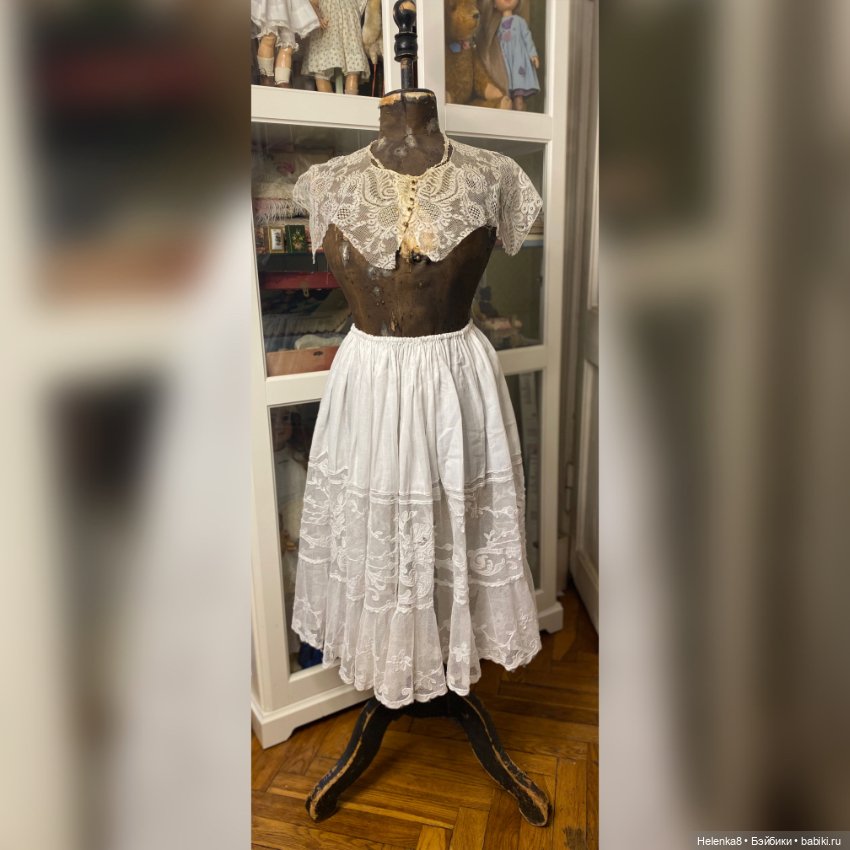 Манекен и старинная одежда