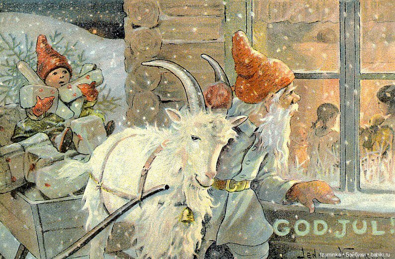 Рождественский Козел — Новый год и Рождество: праздничные фото кукол (фото 4)