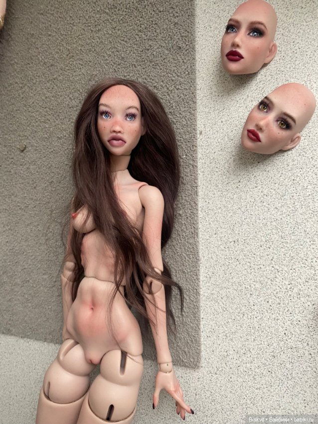 Авторские шарнирные куклы своими руками: лепка (фото 5)