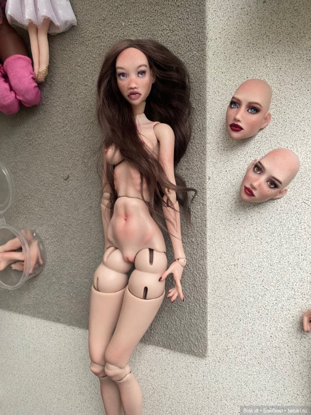 Авторские шарнирные куклы своими руками: лепка (фото 4)