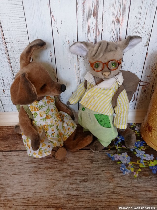 Семейная парочка — Авторские мишки Тедди и друзья: фото (фото 4)