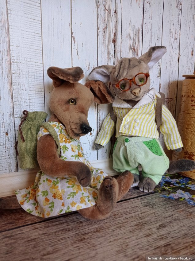 Семейная парочка — Авторские мишки Тедди и друзья: фото