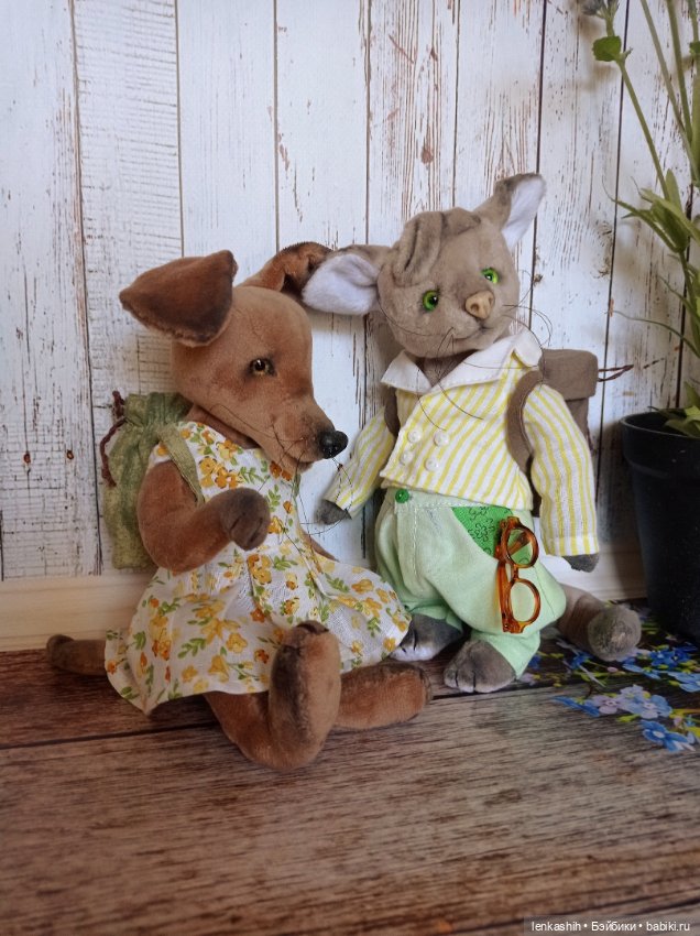 Семейная парочка — Авторские мишки Тедди и друзья: фото (фото 5)