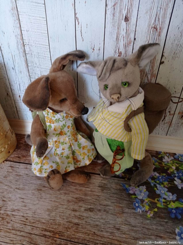 Семейная парочка — Авторские мишки Тедди и друзья: фото (фото 3)