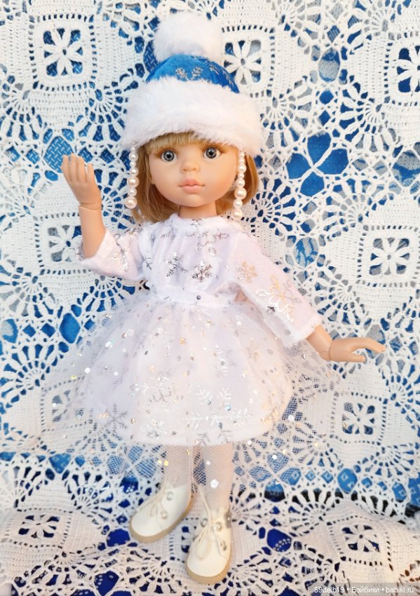 Ещё одна Снегурочка завершает мой марафон новогодней одежды (фото 5)