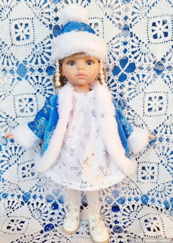 Ещё одна Снегурочка завершает мой марафон новогодней одежды (фото 7)