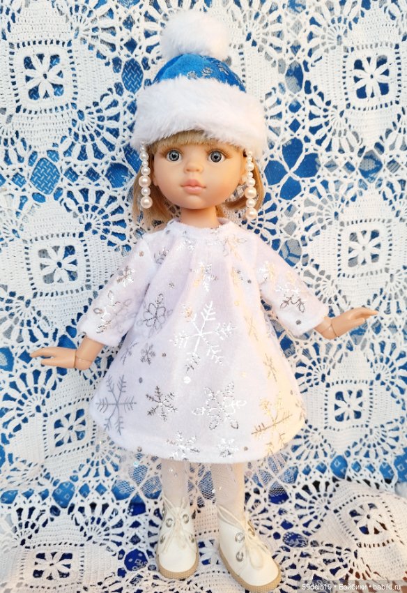 Ещё одна Снегурочка завершает мой марафон новогодней одежды (фото 2)