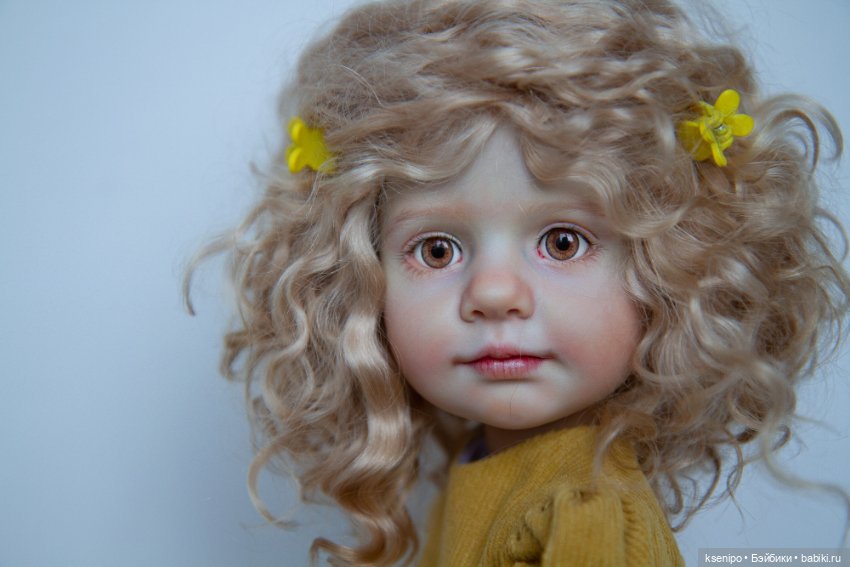 Малышка Готц Gotz. ООАК — ООАК и кастом кукол Gotz (Готц): перерисовка (фото 7)