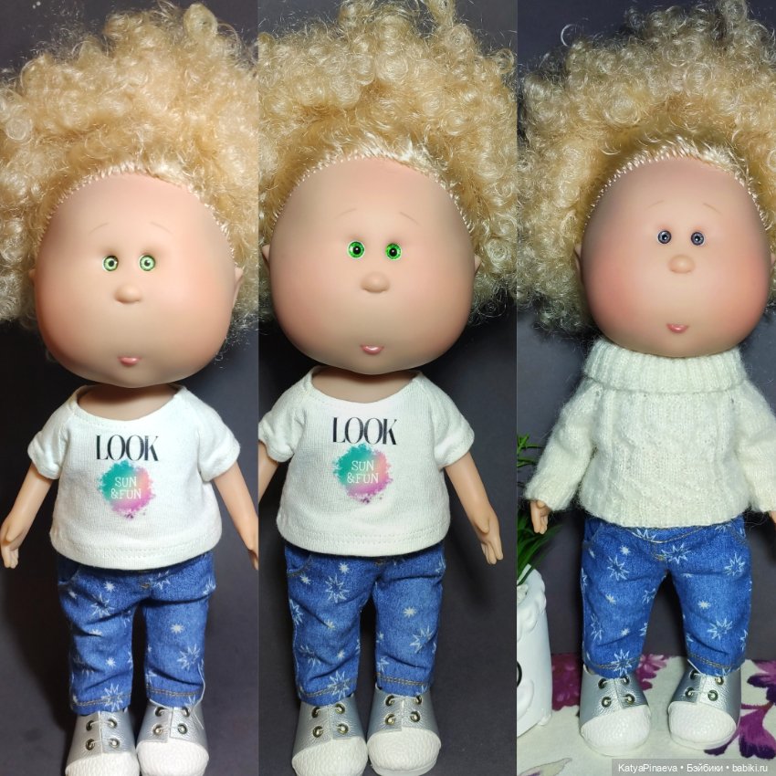 Новые глазки для Еси — Куклы Nines d'Onil (Нинес): Миа (Mia) (фото 3)